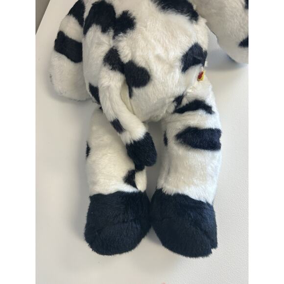 Build a Bear Black White Holstein Cow Plush Makes Sounds Moos 20 Inch Long - Picture 5 of 8